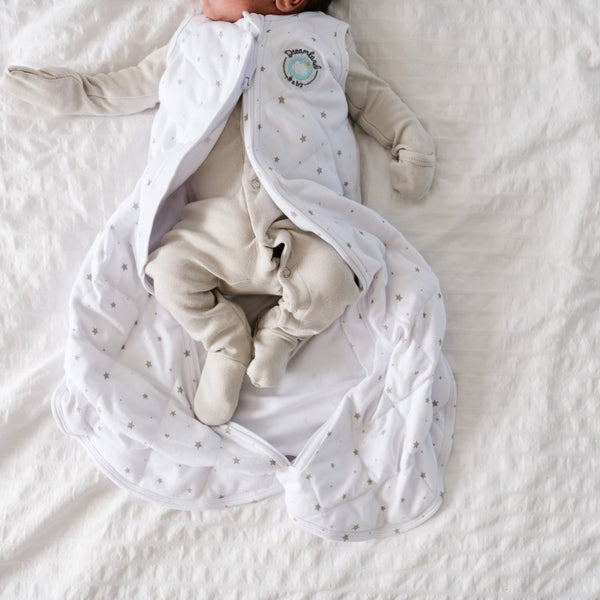 Dreamland Baby Weighted Sleep Sack Grey Stars