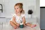 Smack Fun - Fun Cup & Straw - Cambridge Blue/Shifting Sand