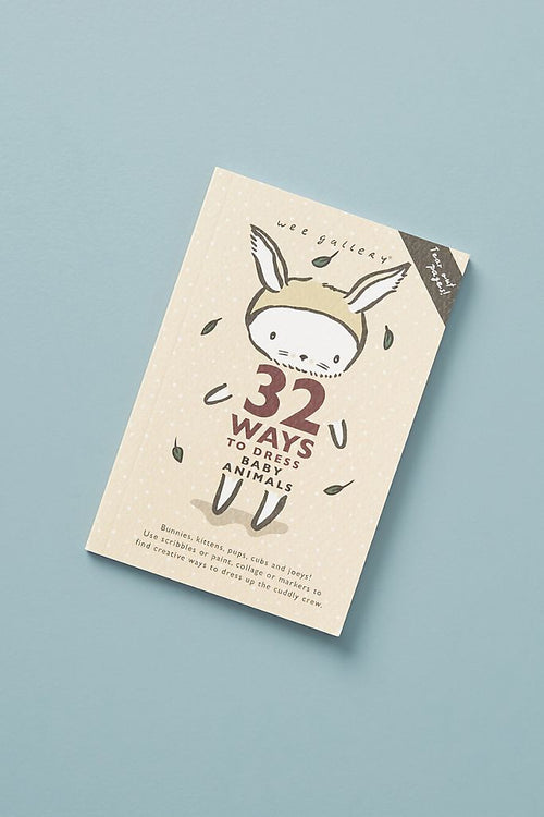 Wee Gallery Activity Book - 32 Ways To Dress Baby Animals