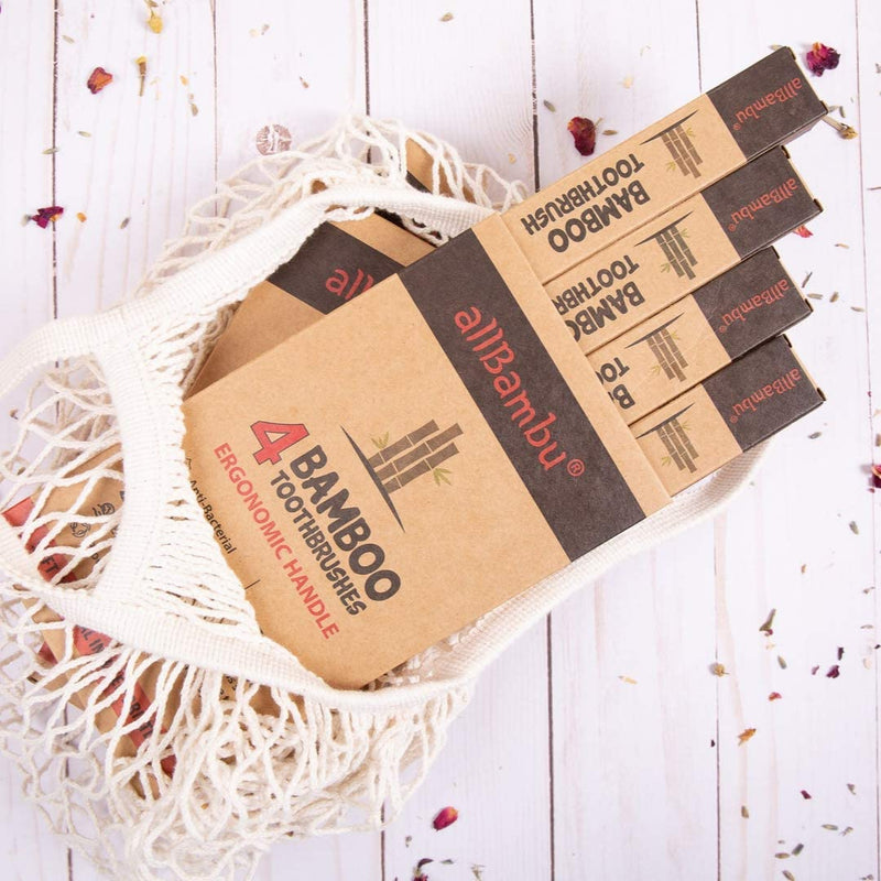 4 AllBambu Toothbrushes