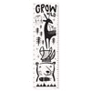Wee Gallery Canvas Growth Chart - Woodland