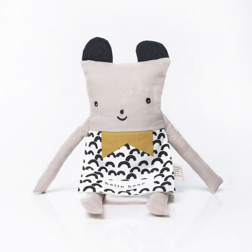 Wee Gallery Flippy Friend - Bear Organic Cotton