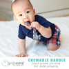 Grabease 2-in-1 Silicone Teether & Spoon