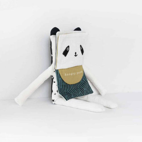 Wee Gallery Flippy Friend - Panda Organic Cotton