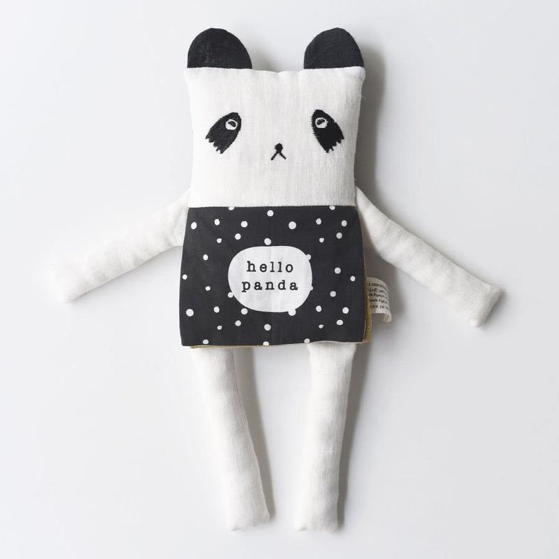 Wee Gallery Flippy Friend - Panda Organic Cotton