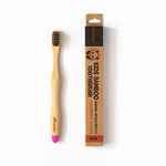 Pink Children's Bamboo Toothbrush