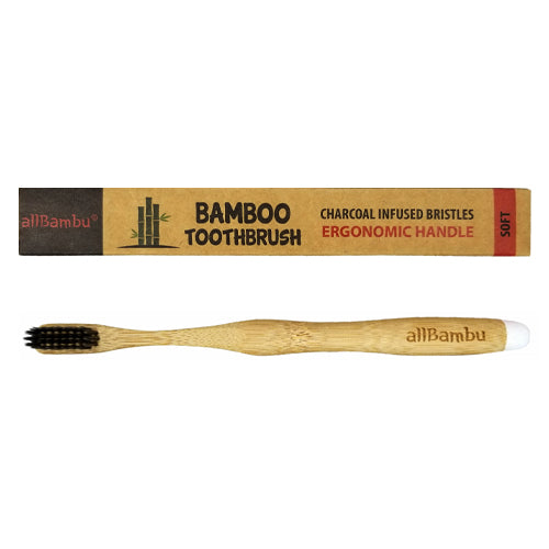 White AllBambu Toothbrush