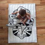 Wee Gallery Organic Quilted Play Blanket - Wild