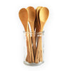 AllBambu Natural Bamboo Cutlery Set