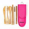 AllBambu Kid's Bamboo Cutlery Set