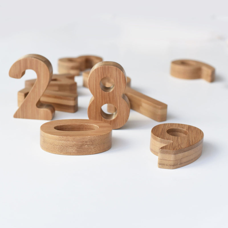 Wee Gallery Bamboo Numbers Set