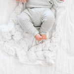 Dreamland Baby Weighted Sleep Sack  -Grey Stars