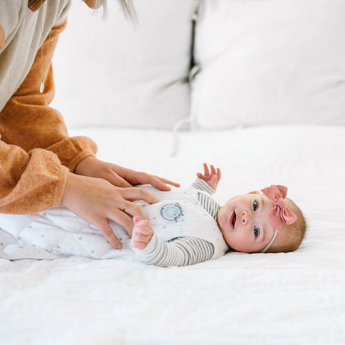 Dreamland Baby Weighted Sleep Sack  -Grey Stars