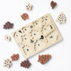 Wee Gallery Wooden Toy Puzzle - Leaves